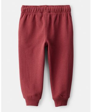 Pants De Tela Polar Daydream En Rojo Carter's