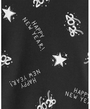 Pijama De 2 Piezas De Ajuste Ceñido De Año Nuevo Carter's