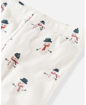 Pijama De 2 Piezas De Muñecos De Nieve Navideño Carter's Little Planet