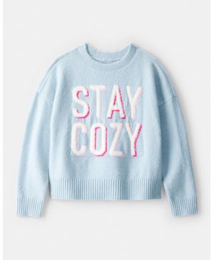 Suéter Stay Cozy En Azul Carter's