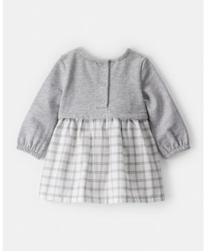 Vestido De Tela Polar Daydream A Cuadros Carter's