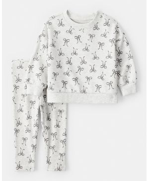 Conjunto De 2 Piezas Con Pantalón Con Moños Carter's