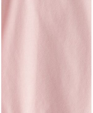 Pañalero De Manga Larga Con Cuello Festoneado En Rosa Oshkosh B'Gosh