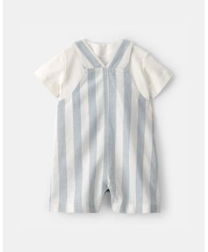 Conjunto De 2 Piezas Con Romper A Rayas Carter's