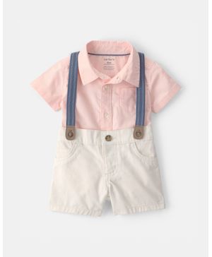 Conjunto De 2 Piezas Con Short Dress-Me-Up Carter's