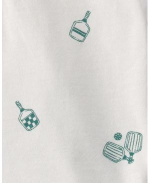 Conjunto De 3 Piezas Con Pañalero, Playera Y Short Pepinillo Carter's