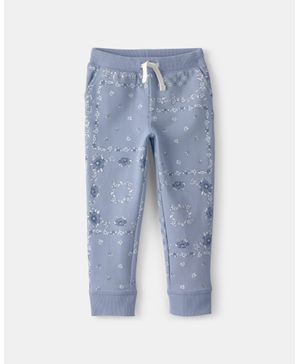 Joggers De Punto Con Cordón Ajustable Florales Oshkosh B'Gosh