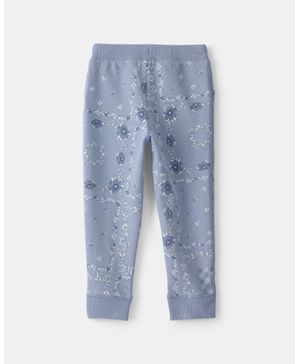 Joggers De Punto Con Cordón Ajustable Florales Oshkosh B'Gosh