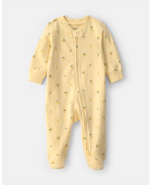 Mameluco 100% Algodón Cierre Doble Y Limones Carter's