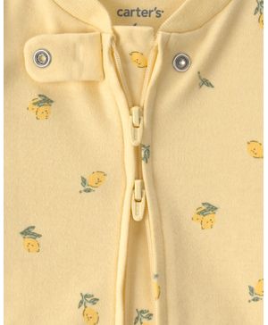 Mameluco 100% Algodón Cierre Doble Y Limones Carter's