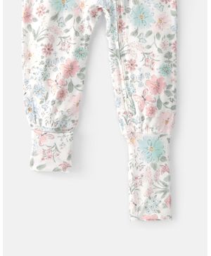 Mameluco De Material Sustentable Purelysoft Mariposas Ceñido Carter's