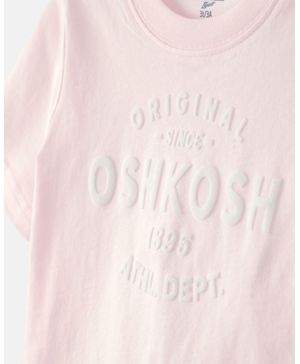 Playera Con Gráfico De Manga Corta Con El Logo Oshkosh Oshkosh B'Gosh