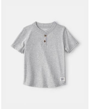 Playera De Cuello Tipo Henley De Manga Corta Oshkosh B'Gosh