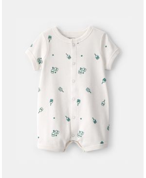 Romper De Pickleball De Manga Corta Carter's