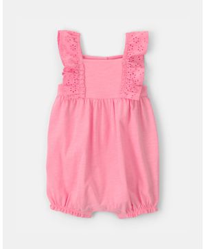 Romper Sin Mangas Con Ojales Carter's