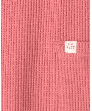 Romper Sin Mangas De Punto Gofrado Carter's