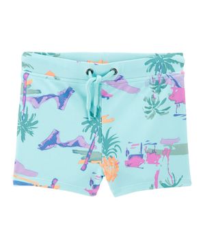 Traje De Baño De 2 Prendas Estampado Tropical Oshkosh B'Gosh