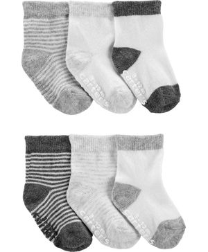 Paquete De 6 Calcetines Al Tobillo Carter's